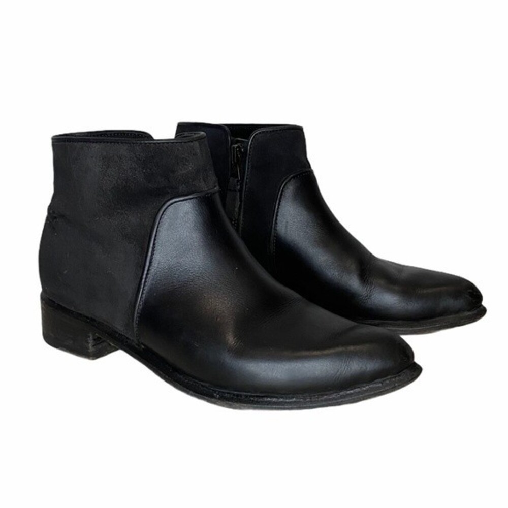 Rag & Bone Aston Suede Leather Short Ankle Biker Boot Size 6.5